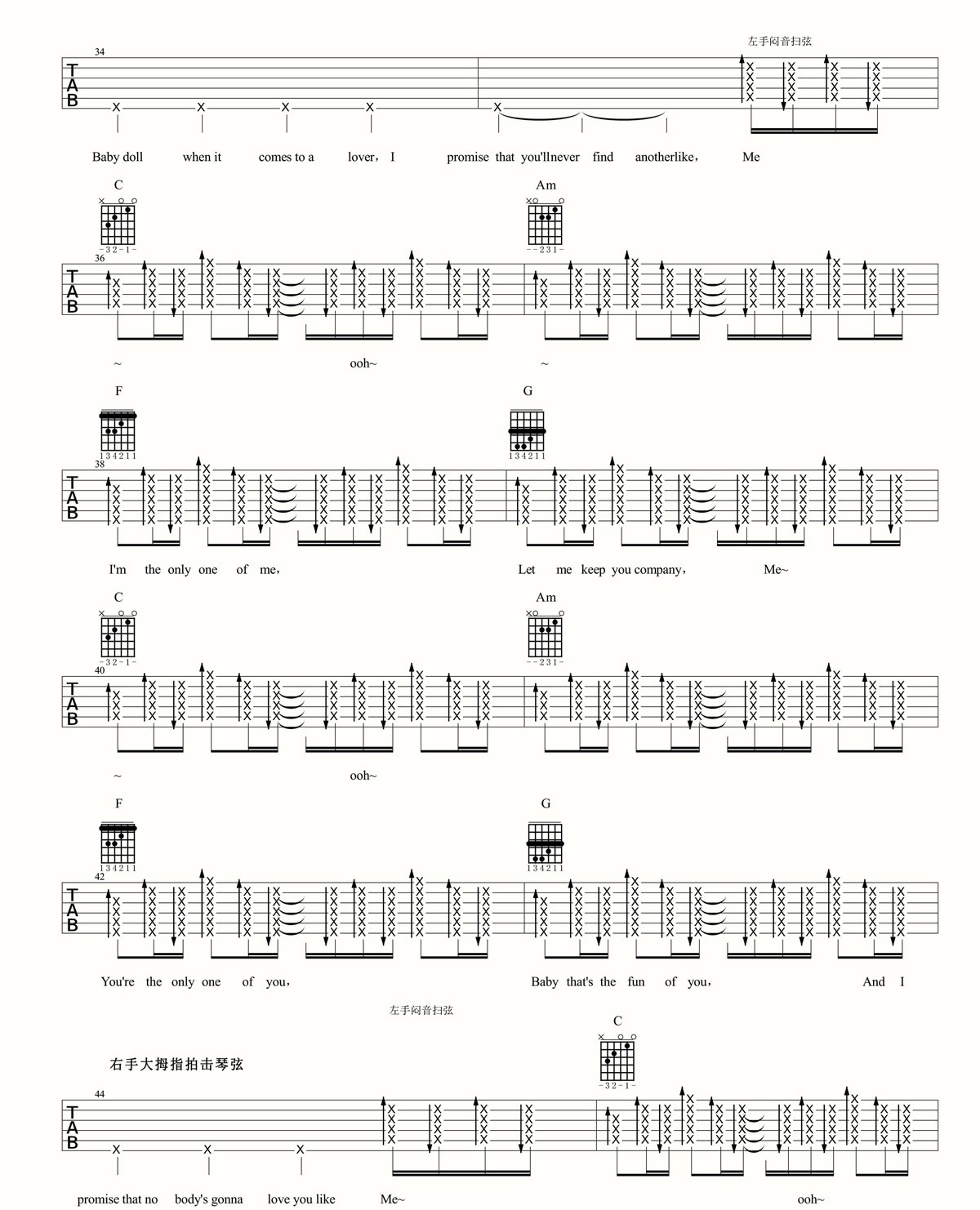 Me吉他谱4-Taylor-Swift