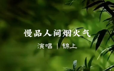 慢品人间烟火气吉他谱_锦上_G调弹唱谱_图片六线谱